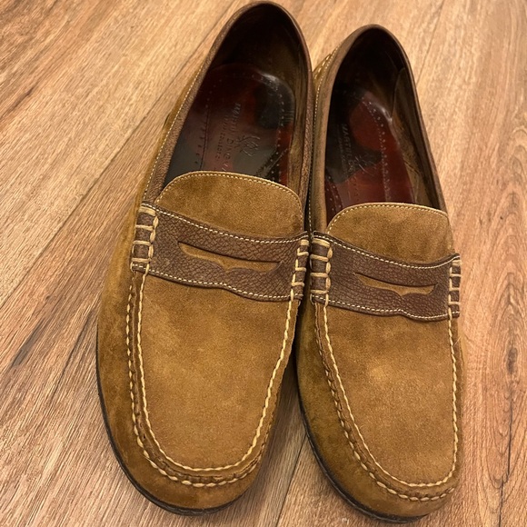Martin Dingman Other - Marin Dingman Suede Bill Loafers